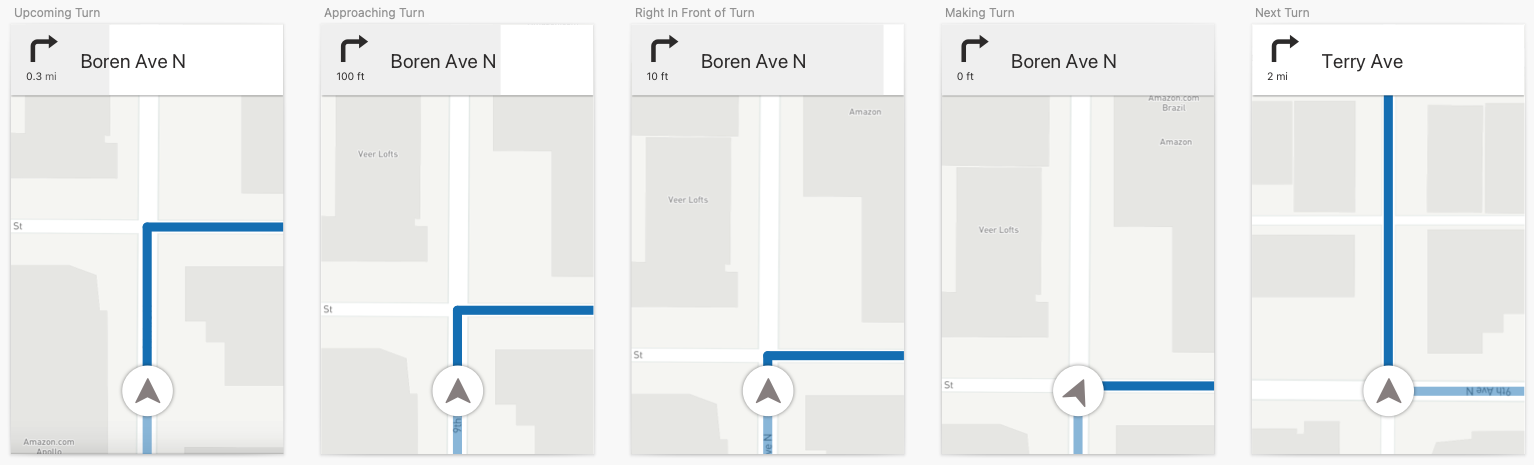 Navigation design patent wireframe