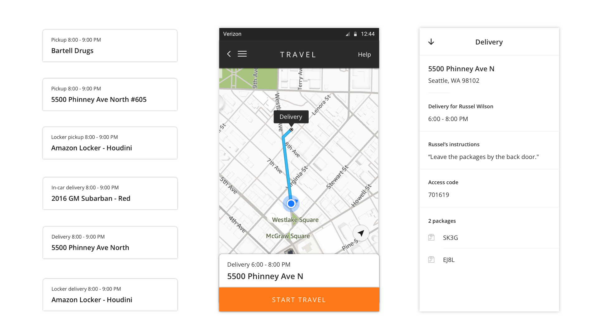 Interaction Design Snapshot